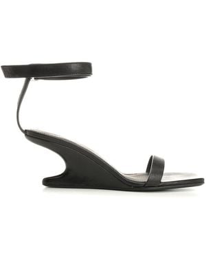 Rick Owens Cantilever Sandals - White