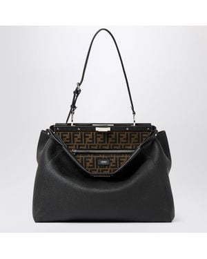 Fendi My Peekaboo Large Handbag - Black