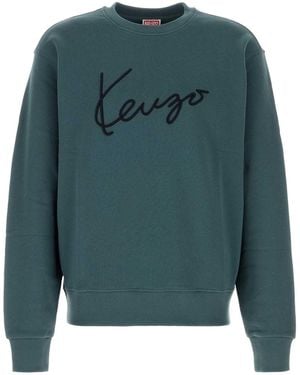 KENZO Signature Classic Sweatshirt - Green