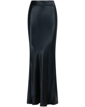 ANDAMANE 'Nemesia' Viscose Skirt - Blue