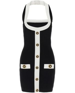 Balmain Backless Dress - Black