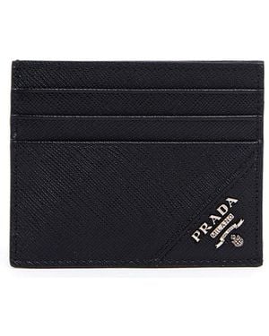 Prada Logo Card Holder - Black