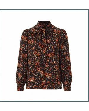 Gucci Printed Silk Shirt - Brown