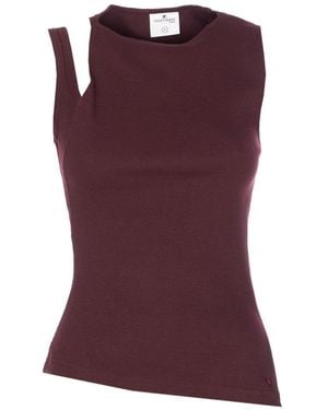Courreges Transverse 90's Top - Purple