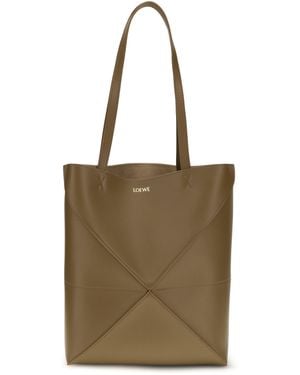Loewe Puzzle Fold Tote Bag - Natural