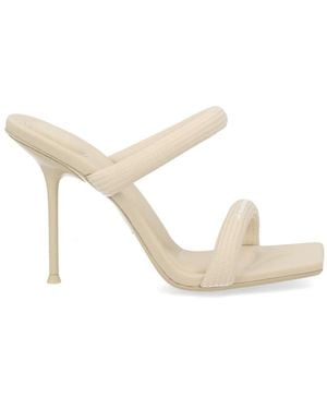 Alexander Wang Julie Webbing Sandal 105Mm - Natural