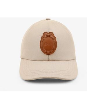 Dior Dior Canvas Baseball Hat - Natural