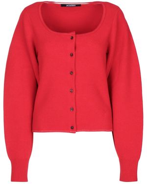 Jacquemus Tempo Cardigan - Red