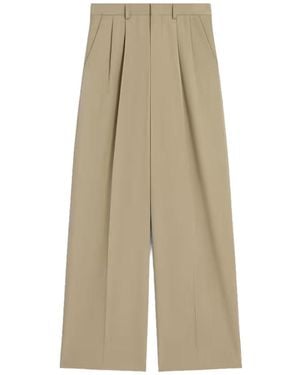 Celine Straight Pants - Natural