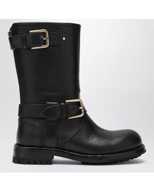 Dolce & Gabbana Dolce & Gabbana Boot With Buckles - Black