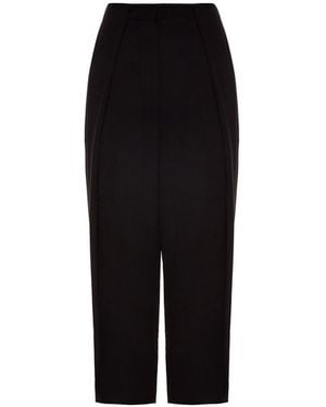 Balmain Cropped Pants - Black