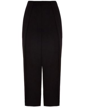 Balmain Cropped Pants - Black