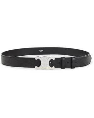 Celine Large 30 Mm Belt - Black