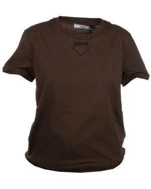 Prada Clothing T-Shirt - Brown