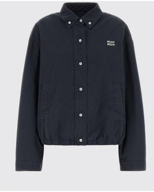 Miu Miu Jacket Smoke - Blue