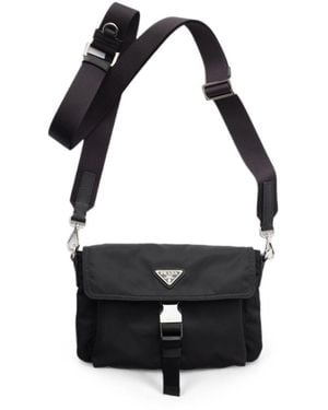 Prada Re-Nylon Phone Pouch - Black