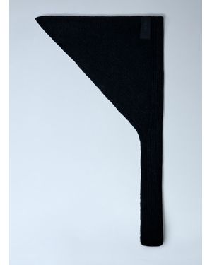 Jacquemus Le Chale Gros Grain Scarf - Black