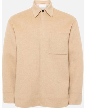 JW Anderson Jw Anderson Oversized Shirt Jacket - Natural