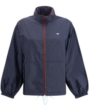 Prada Re-Nylon Blouson - Blue