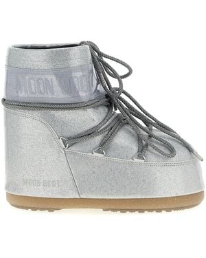 Moon Boot 'Icon Low' Ankle Boots - Gray