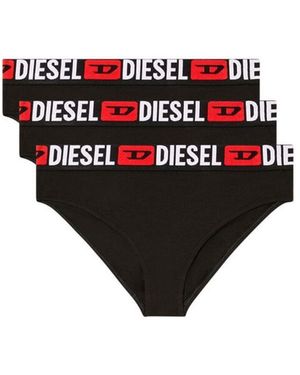 DIESEL 3-Pack Slip "Sam-D-Core" - Red
