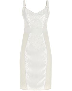 Dolce & Gabbana Dolce & Gabbana Corsetry Dress - White