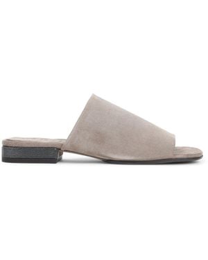 Brunello Cucinelli Shore Sandals - Gray