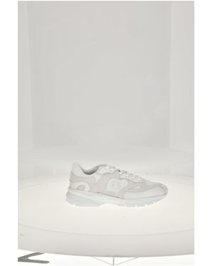 Celine Low Lace-Up Sneaker - White