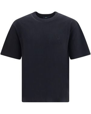 Herno Cotton Short-Sleeve T-Shirt - Blue