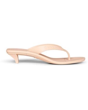 Gucci Vittoria Rubber Thong Sandals - Multicolor