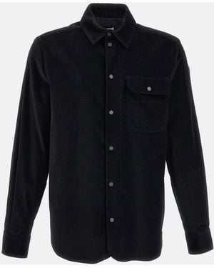 Moncler Corduroy Overshirt - Blue