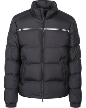 Moncler Zip Up Jacket Bouvaque - Black