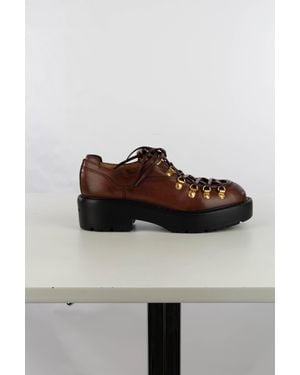 Miu Miu Shoes Lace-Ups - Brown