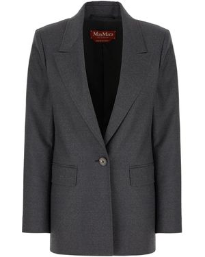 Max Mara Clothing Blazers & Gilets - Black