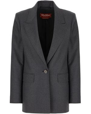 Max Mara Clothing Blazers & Gilets - Black