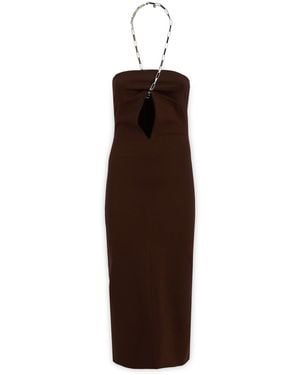 The Attico Clothing Dresses - Brown