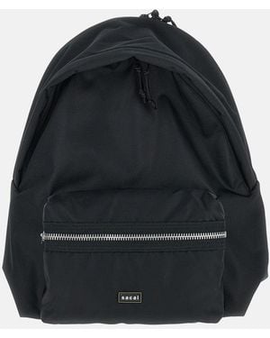 Sacai Pocket Back Pack - Black