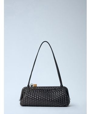 Jacquemus La Grande Pochette Salon Clutch Bag - Gray