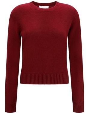 Lisa Yang Mable Cashmere Crewneck Sweater - Red