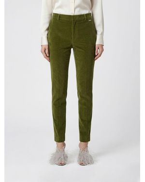 Gucci Velvet Skinny Pants - Green