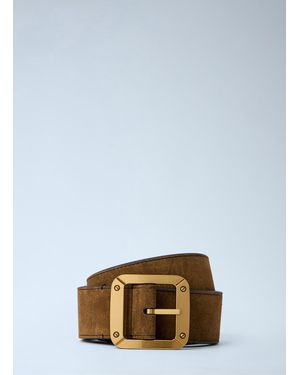 Acne Studios Square Buckle Reversible Belt - Blue