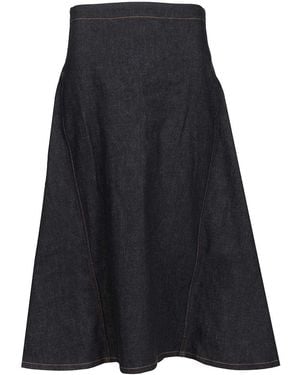 Jacquemus Lavoir De-Nîmes Denim Skirt - Blue