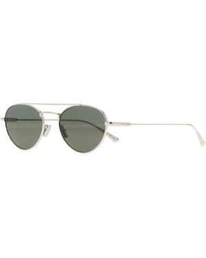 Saint Laurent Metal Sl 97 Sunglasses - Metallic