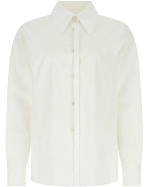 Jil Sander Poplin Oversize Shirt - White