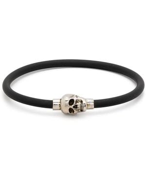 McQueen Cord Skull Bracelet - Multicolor