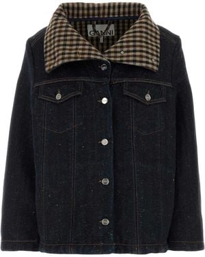 Ganni Denim Jacket - Black