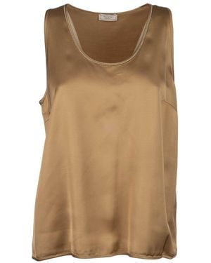 Peserico Clothing Tops - Natural