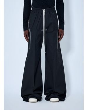 Rick Owens Heizer Belas Cotton Pants - Blue