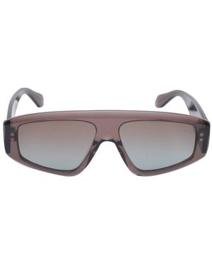 Alaïa Aviator Mask Sunglasses - Gray