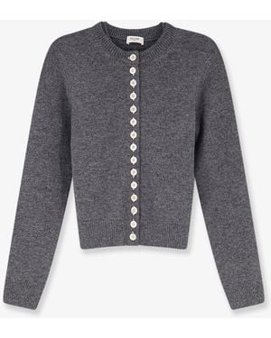 Celine Cashmere Cardigan - Blue